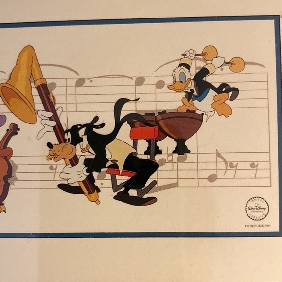 Disney’s Symphony Hour matted and framed - Picture 4 of 9